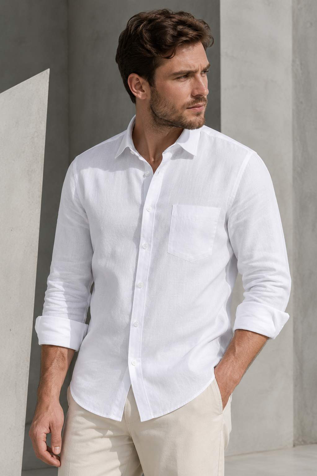 Er. Luxurious Premium Linen Shirt – Classic Fit | Men’s