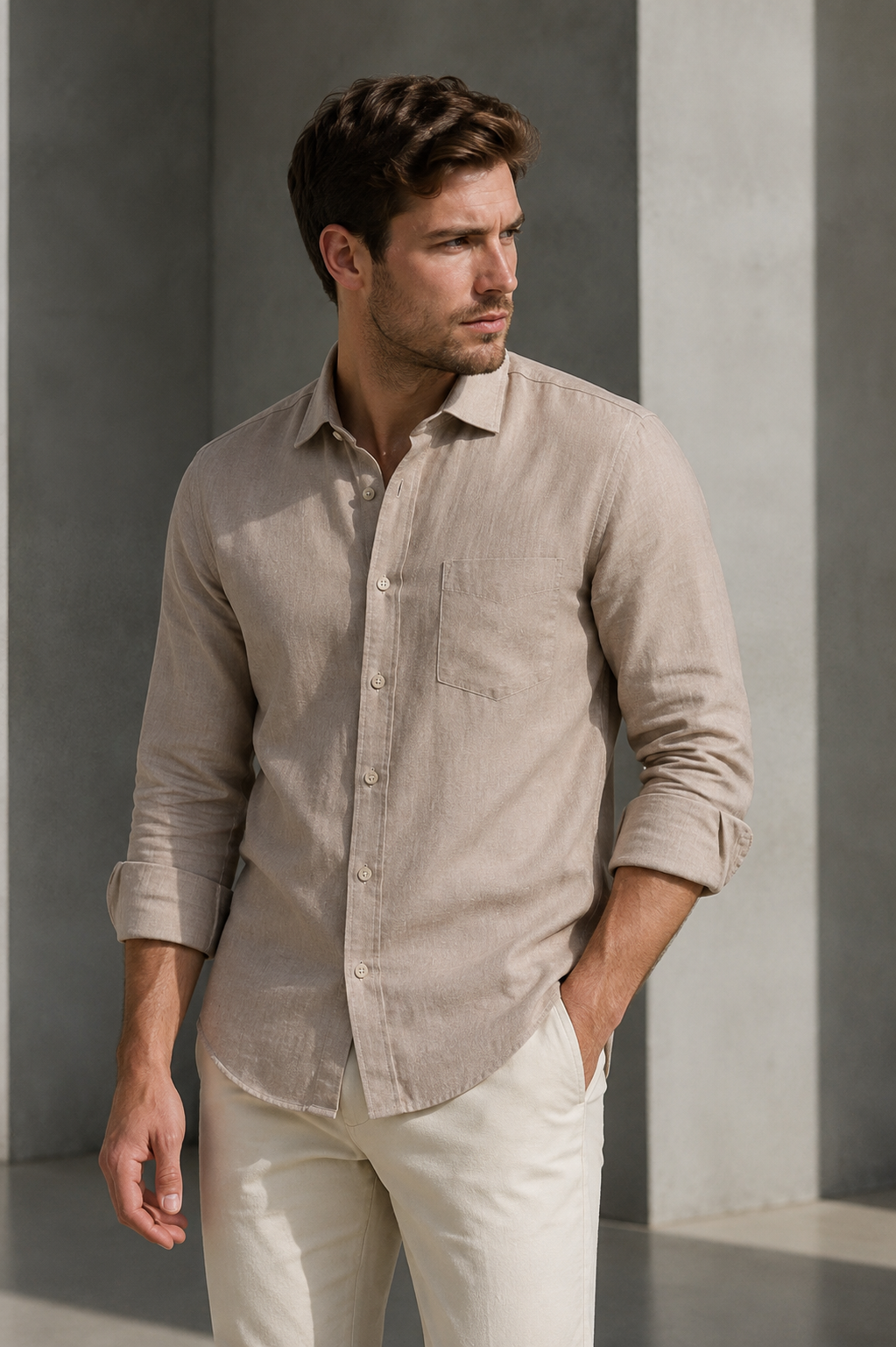 Er. Luxurious Premium Linen Shirt – Classic Fit | Men’s
