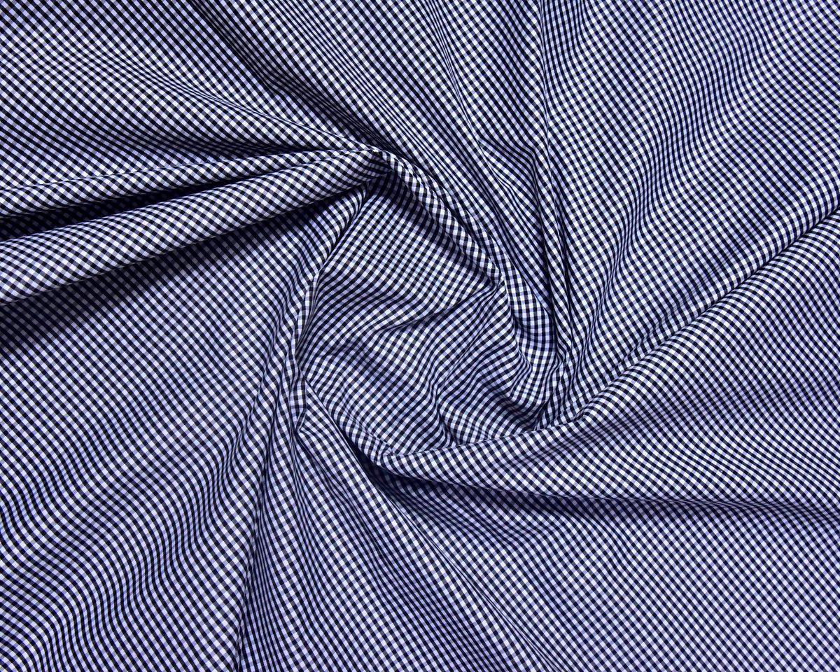 Er.Luxurious Premium Black Micro Check Formal Shirt